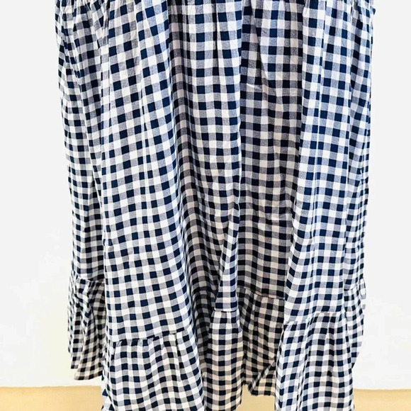 NWT CROFT & BARROW Women Short Sleeve Pullover Plaid Empire Waist Dress Size 3X - Picture 3 of 14